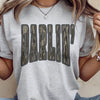 Camouflage Darlin Vintage camo Tee
