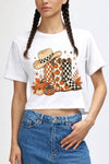Cowgirl Boots & Pumpkins Boxy Tee