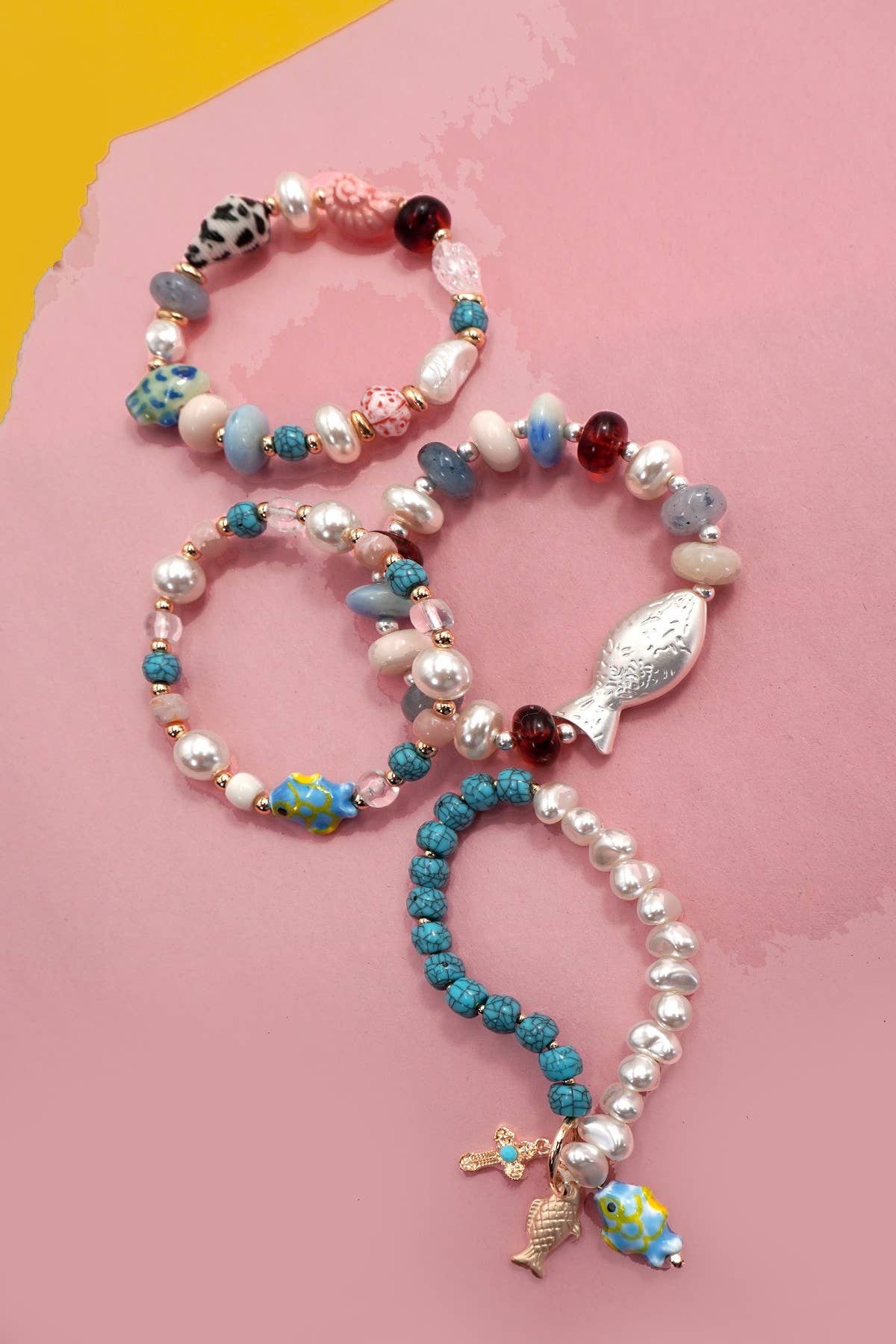 MULTI FISH CERAMIC BRACELETS