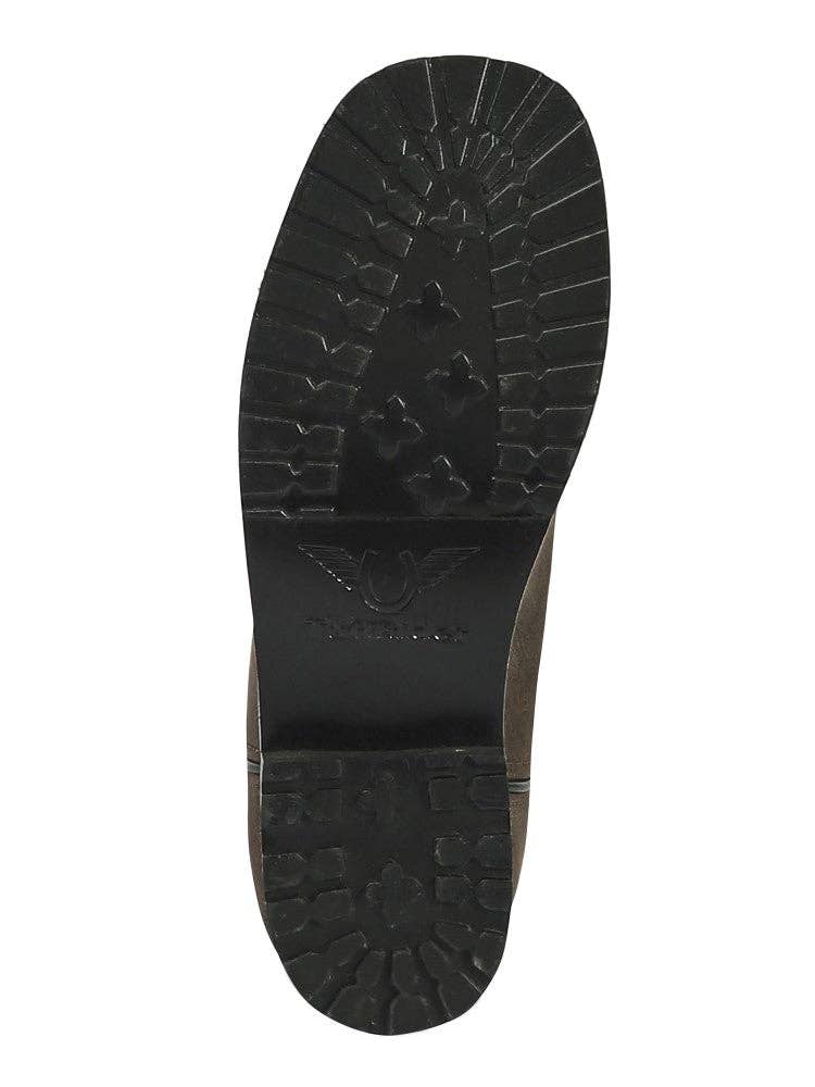 TuffRider Children's Voyageurs Square Toe Western Boot: Mocha