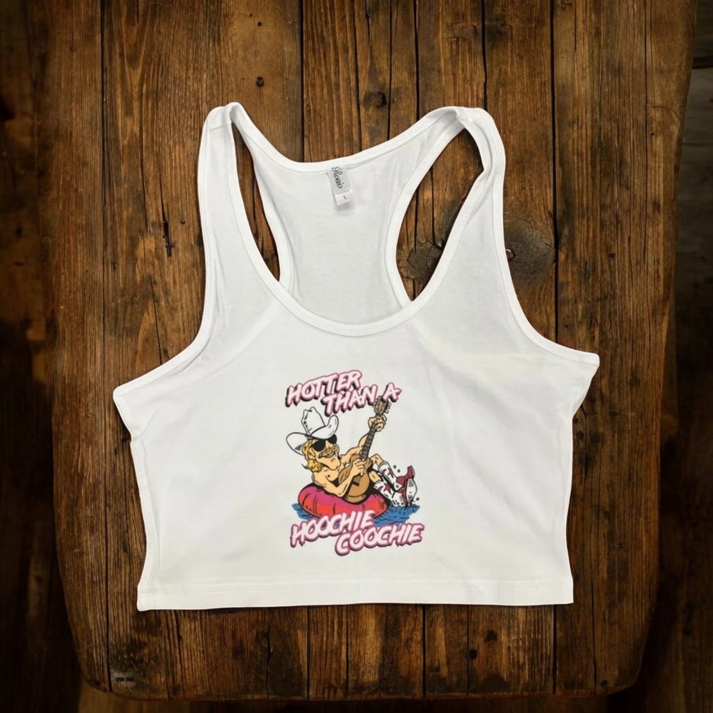 Hoochie Coochie Crop Tank: S