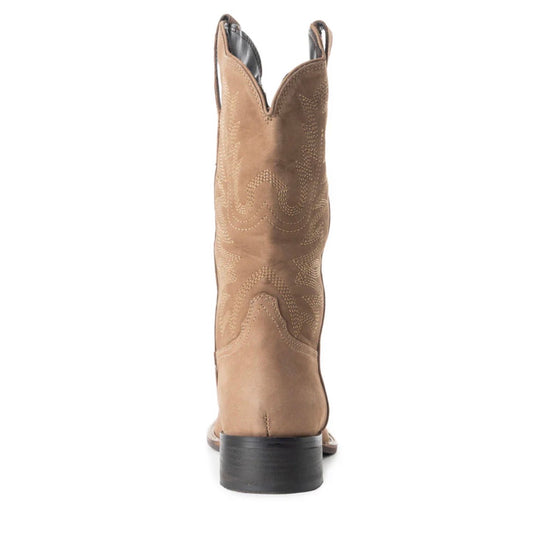RANCH BOOTS-BEIGE