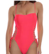 L176J32 C/BUENA SQ NECK 1PC-BOMBSHELL