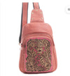 PONY FALLS SLING BAG-PINK