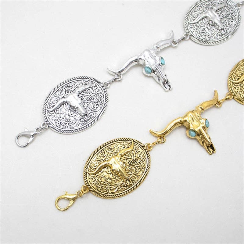 Concho Cowgirl Metal Waist Chain