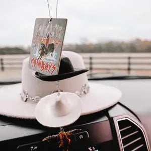 Cowboy Hat Rearview Mirror Charm