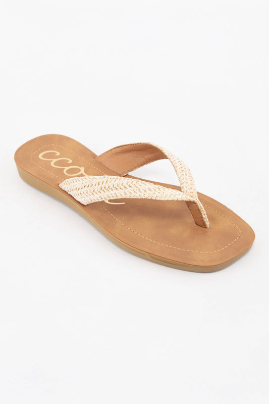 Minimal Strap Design Flip Flop Thong Sandals