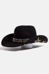 Embroidered Star Studded Western Cowboy Hat: GBK