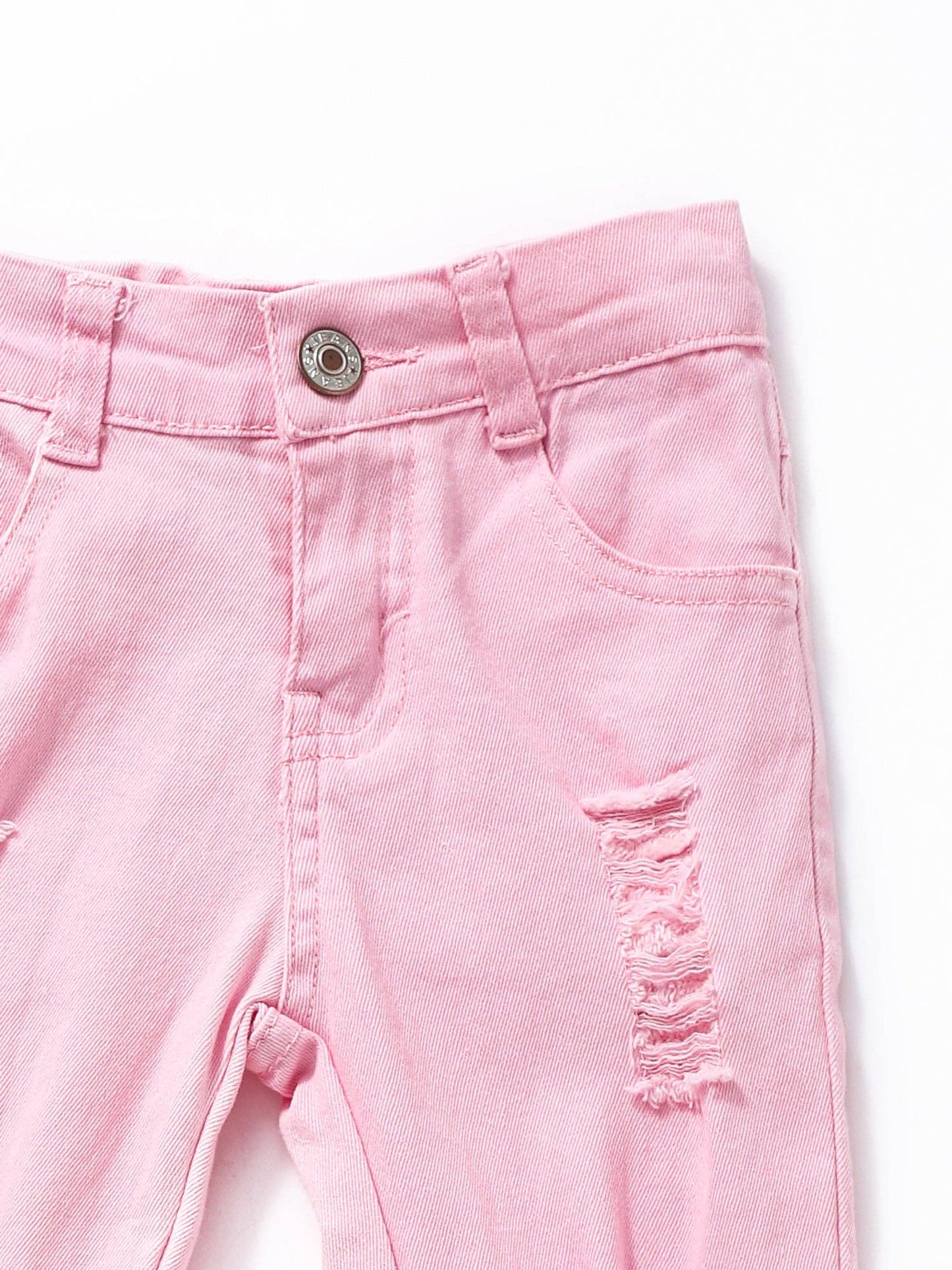 Pink bell bottom Jeans
