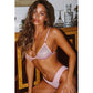 Sun Splash Bikini Set: Pink