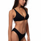 825631-TEXTURED SOLID U-RING DETAIL BIKINI SET