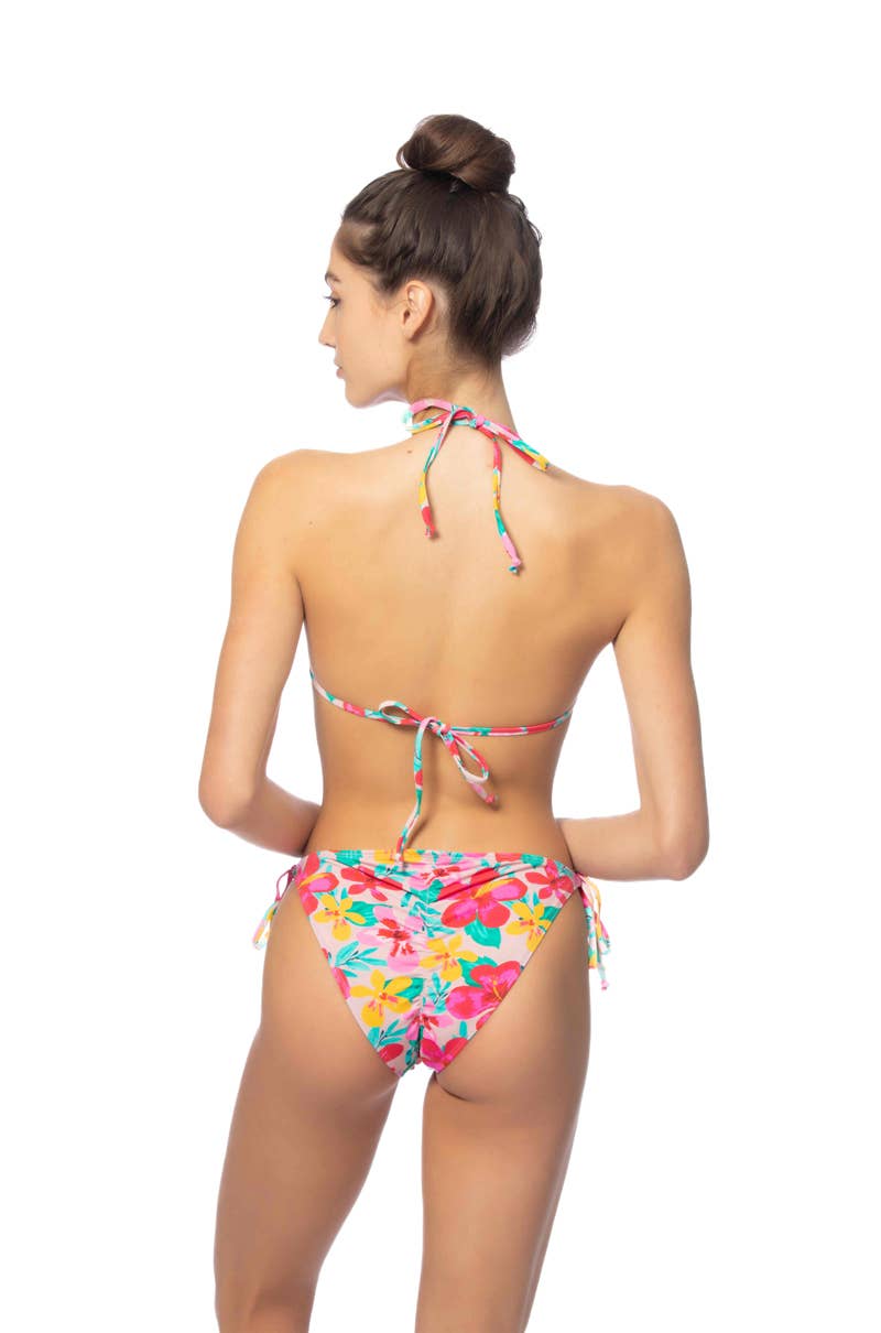 623149-FLORAL TRIANGLE TIE BIKINI SET