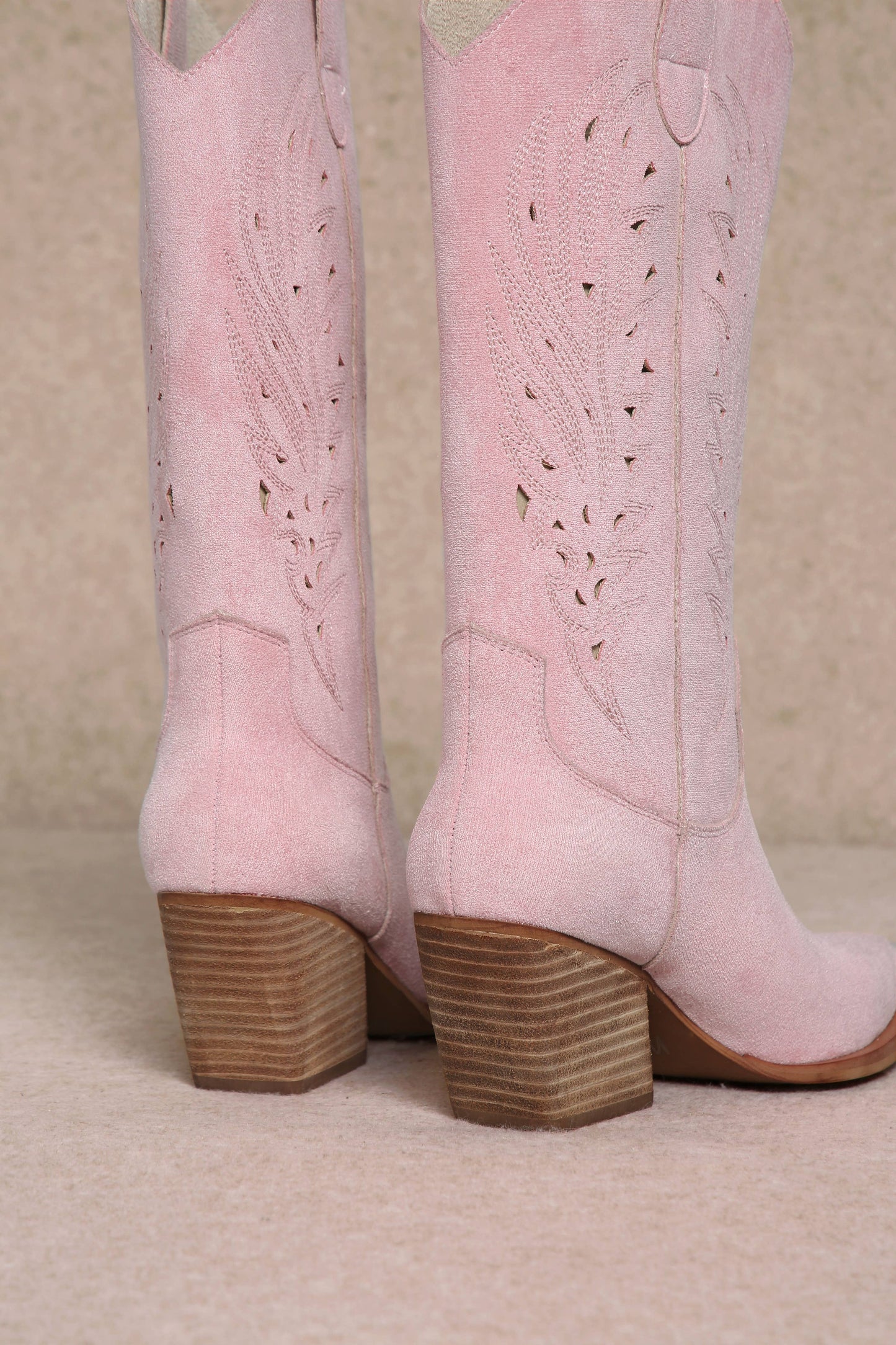 OLIVIA: Light Blue Cowgirl Boot