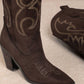 IVY: Black Cowgirl Boot