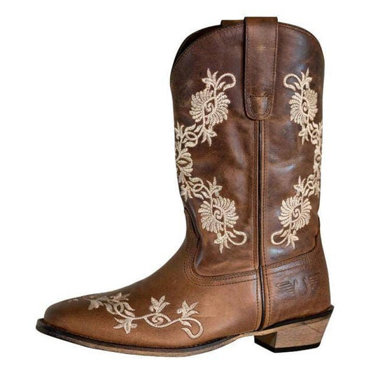 TuffRider Ladies Mormon Square Toe Western Boot