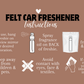 Cow Bow Car Freshener