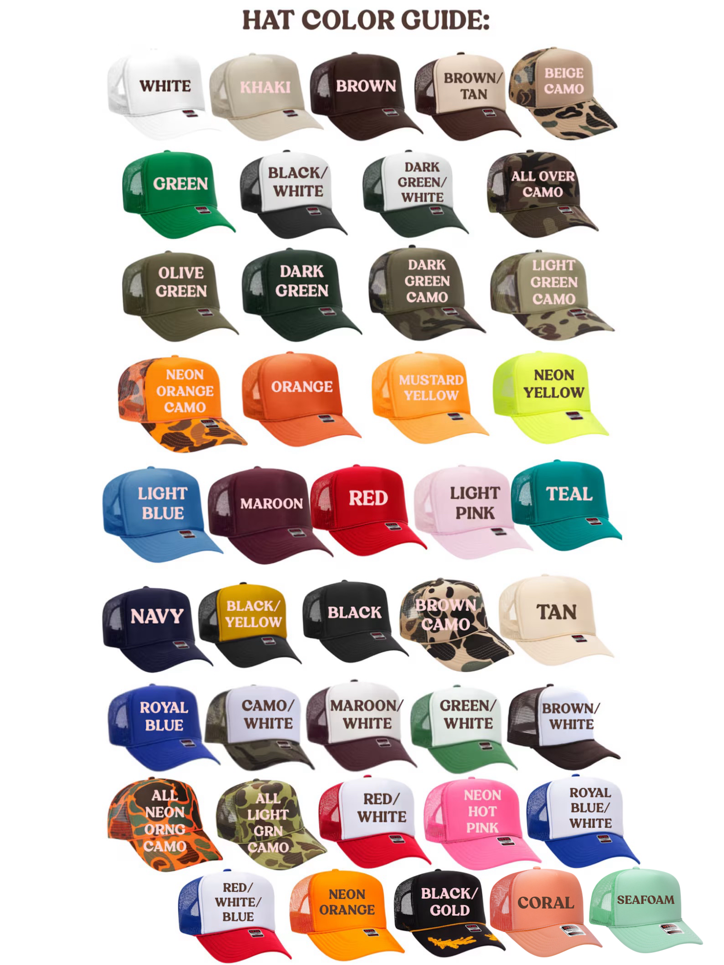 Howdy Holidays Trucker Hat: White