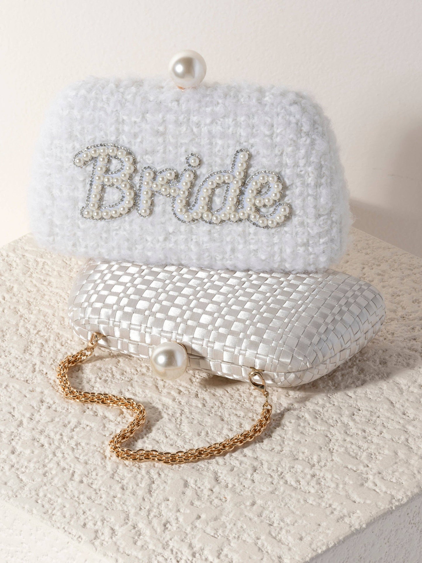"BRIDE" MINAUDIERE, SNOW
