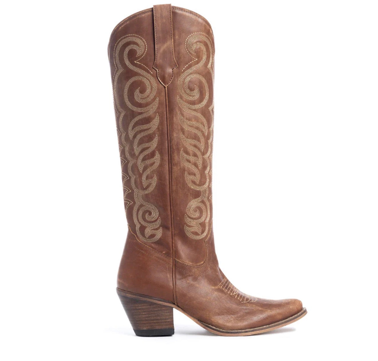 NALEJANDRA LEATHER BOOT.