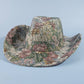Darlin Embroidered Floral Tapestry Cowboy Hat