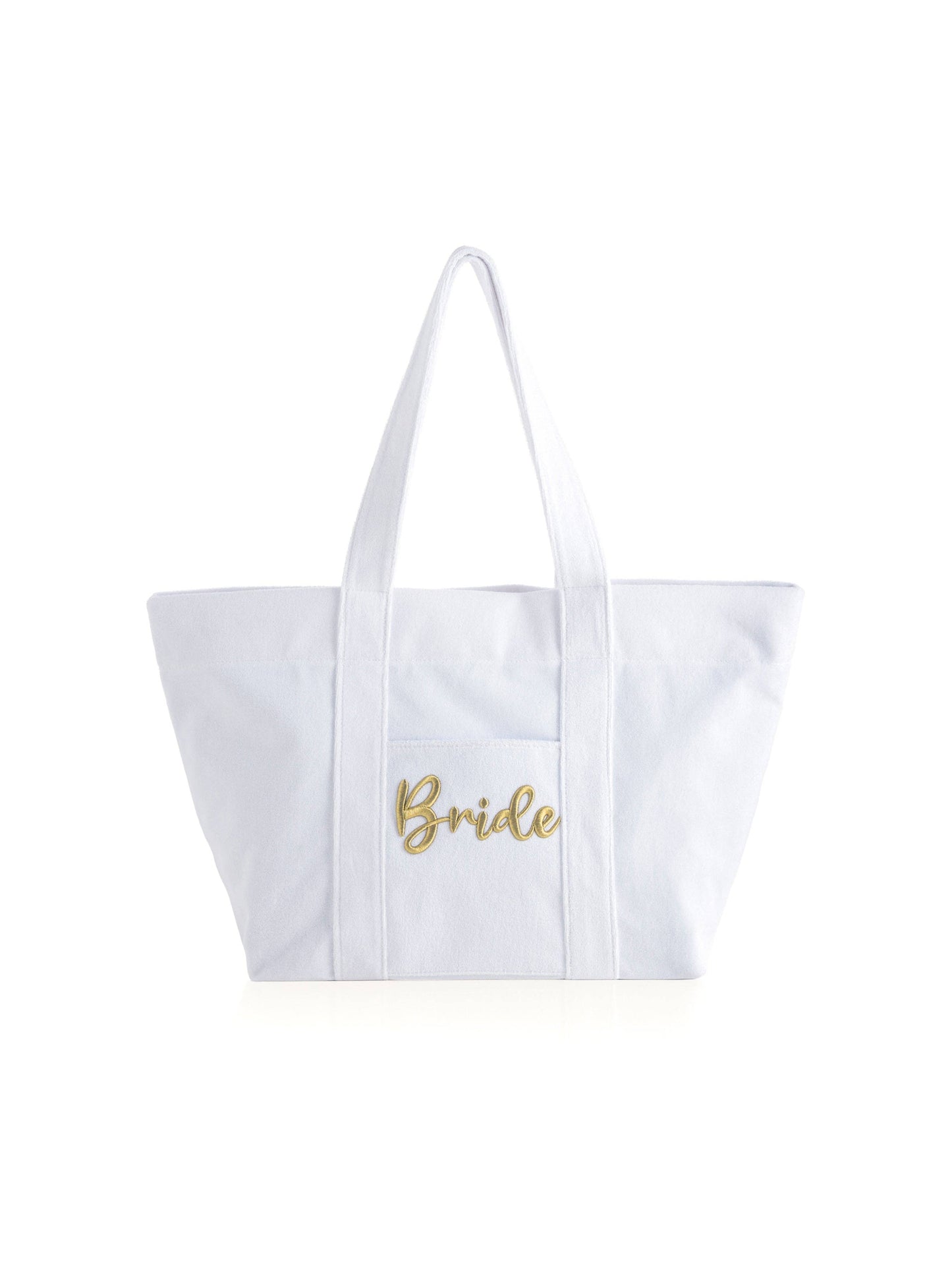 SOL "BRIDE" TOTE, WHITE