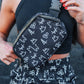 Black Brand Crossbody Bag