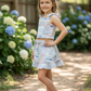Coastal Cowgirl 2 piece girls outfit