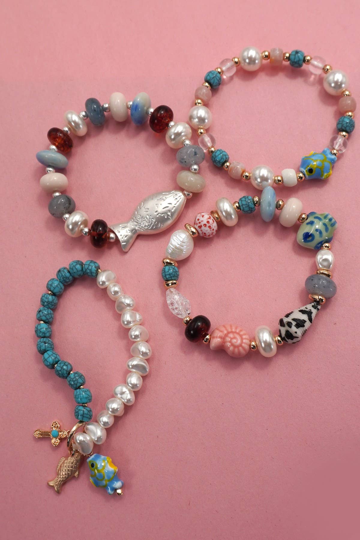 MULTI FISH CERAMIC BRACELETS