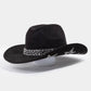 Embroidered Star Studded Western Cowboy Hat: GBK