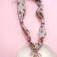 SCARF CHARM NECKLACE