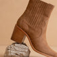 The Addison | Brown Perfectly Paneled Western Boot: BROWN