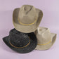 All Over Sequin Cowboy Western Hat