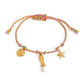 CORDED CHARM BRACELET