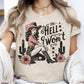 Western Retro The Hell I Won't  Tee