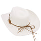 Blue Starfish Straw Coastal Cowgirl Hat: TAN / ONE SIZE