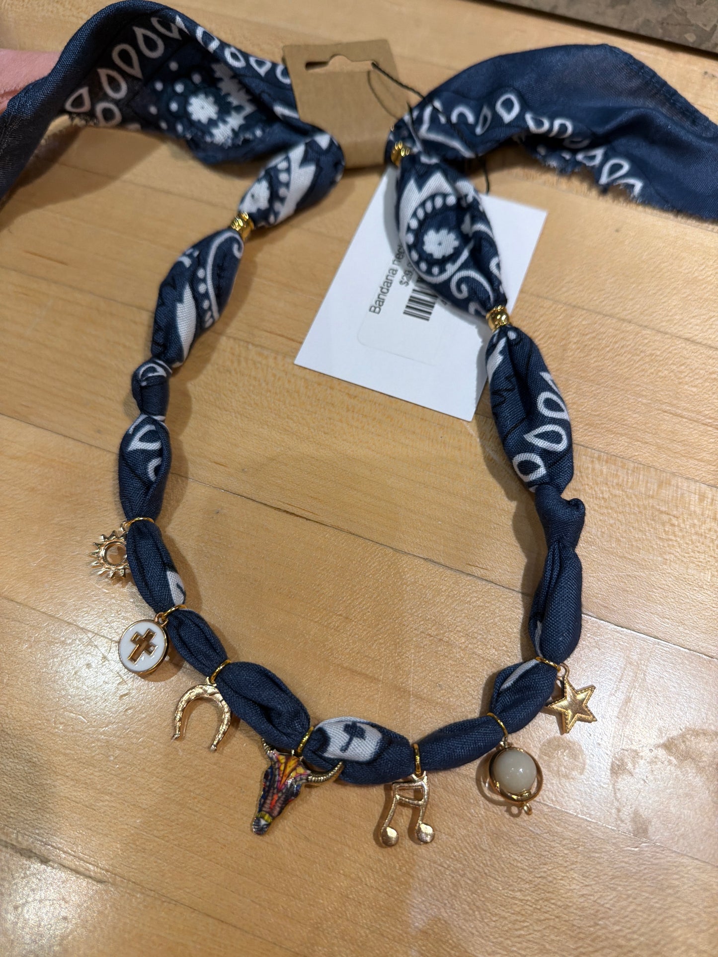 Bandana necklace