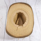 Ombre Honeycomb Knit Weave Straw Cowboy Hat