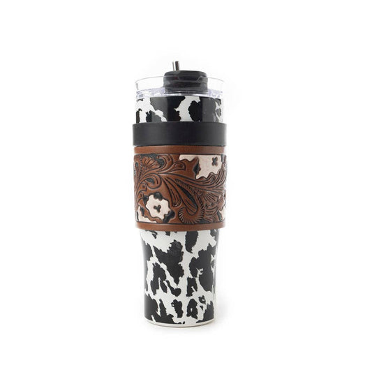 Wyoming Tumbler In Black and White: WITH TOOLING