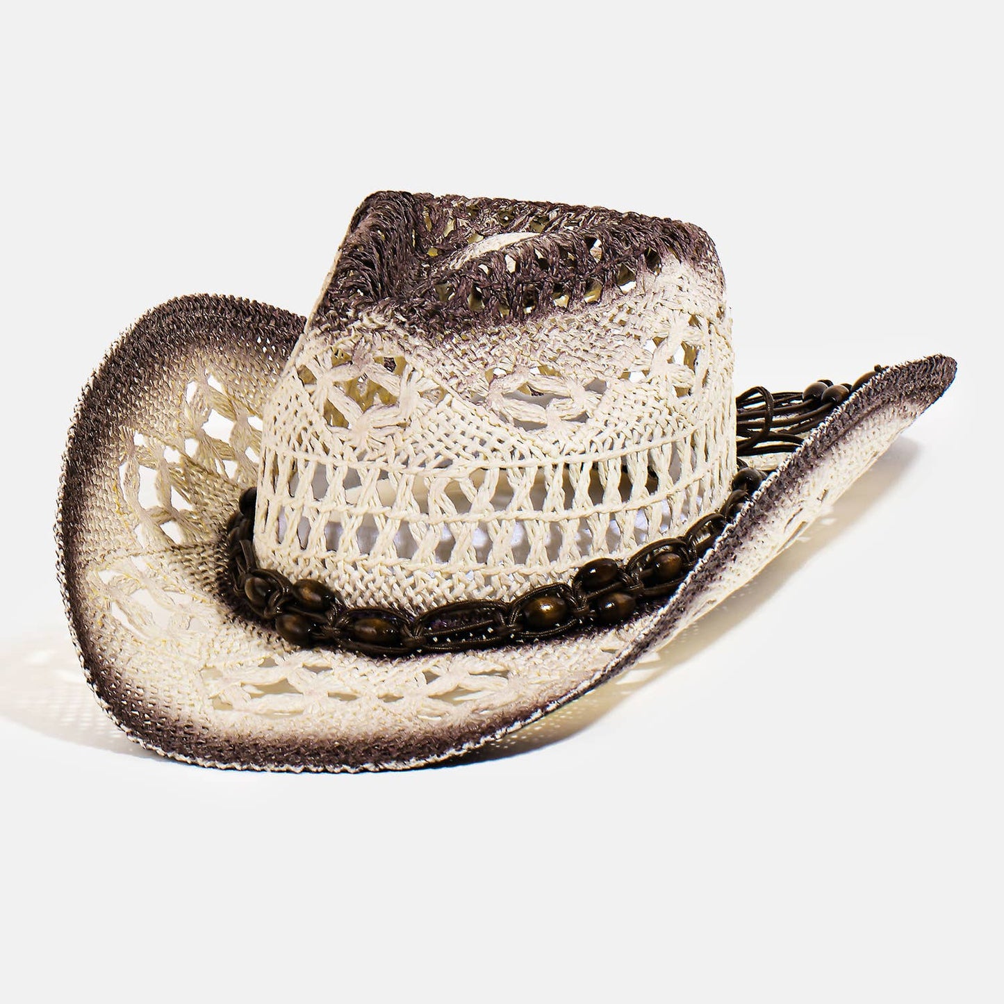 Braided Straw Fashion Western Cowboy Hat: DBR