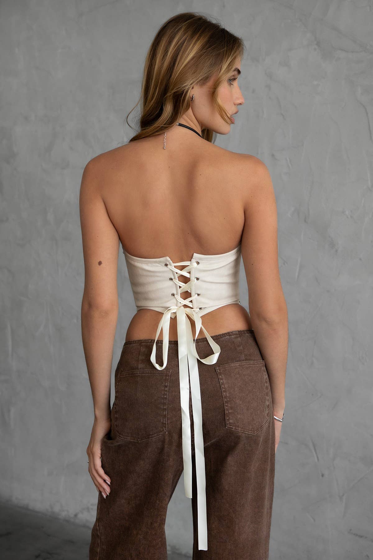 Strapless Corset Top