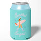Brunette Coastal Cowgirl Can Cooler