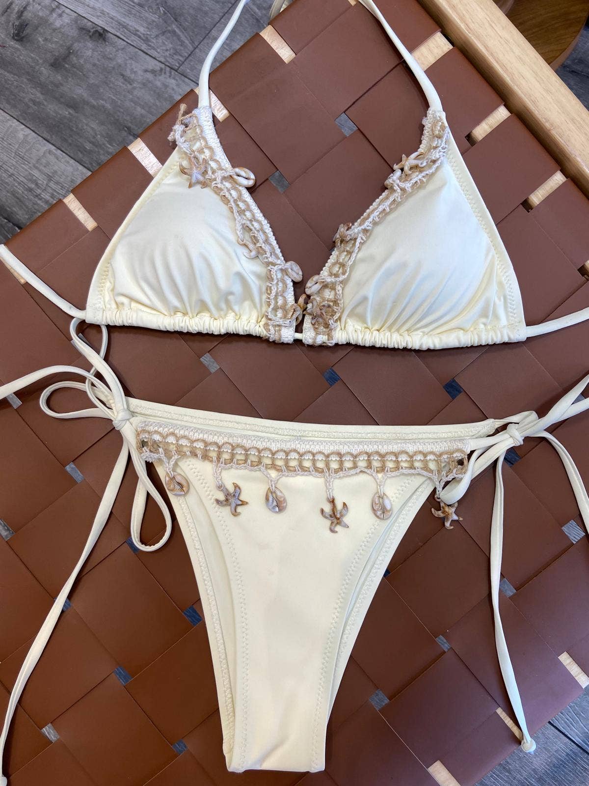 Midsummer Bikini Set: Cream