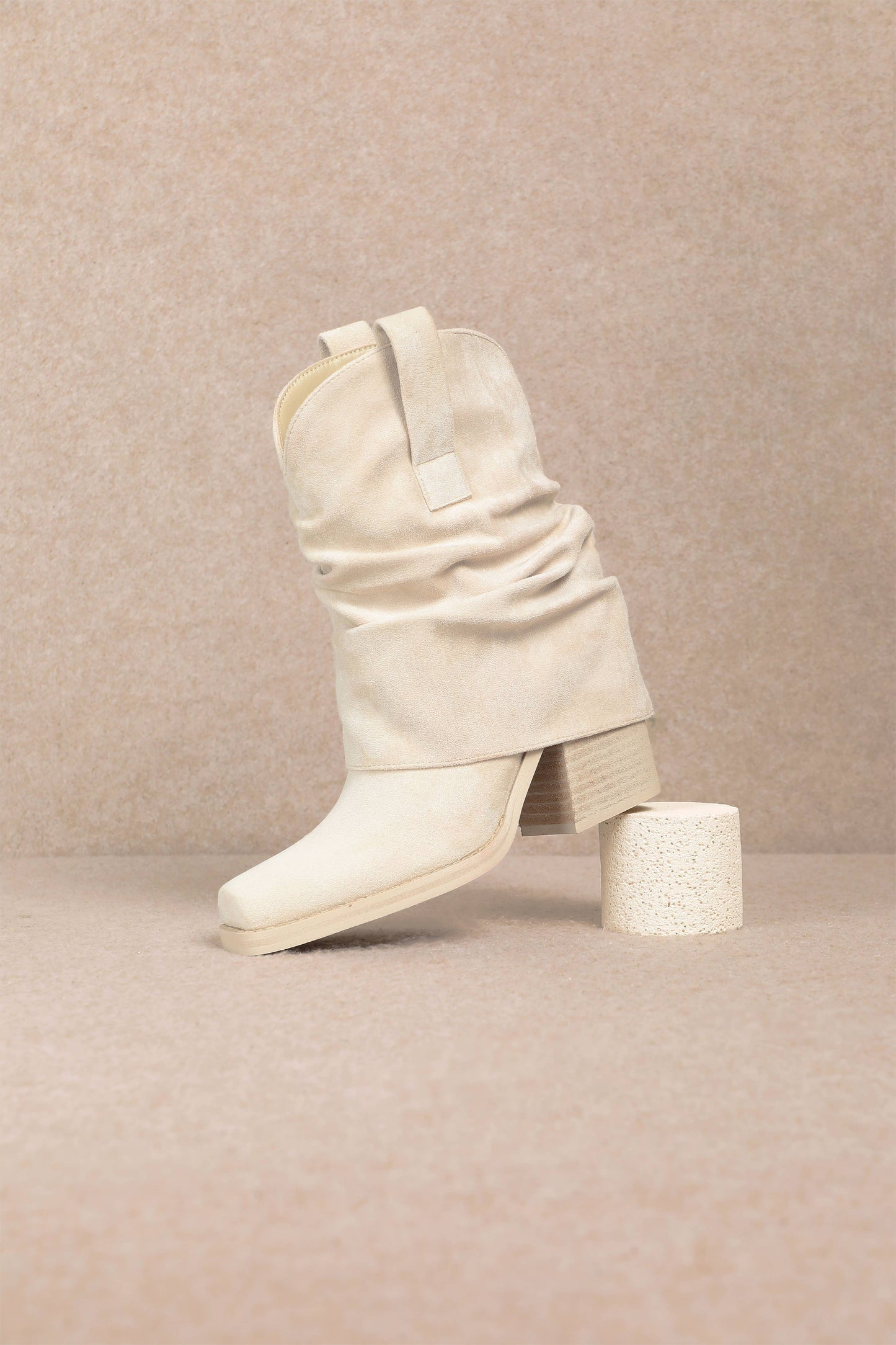 PAYTON: Off-White Cowgirl Boot