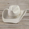 Studded Grommet Band Suede Cowboy Hat: IV