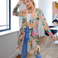 Baha Ranch Retro Pop Western Collage Lightweight Cardigan