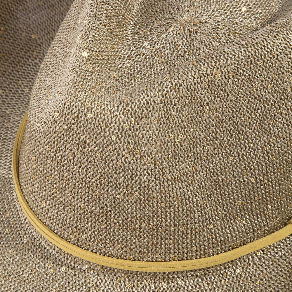 All Over Sequin Cowboy Western Hat