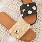 Coastal Charm Slide Sandals