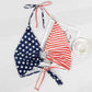 American Flag Halter neck  Top