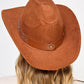 Embroidered Star Studded Western Cowboy Hat: GBK