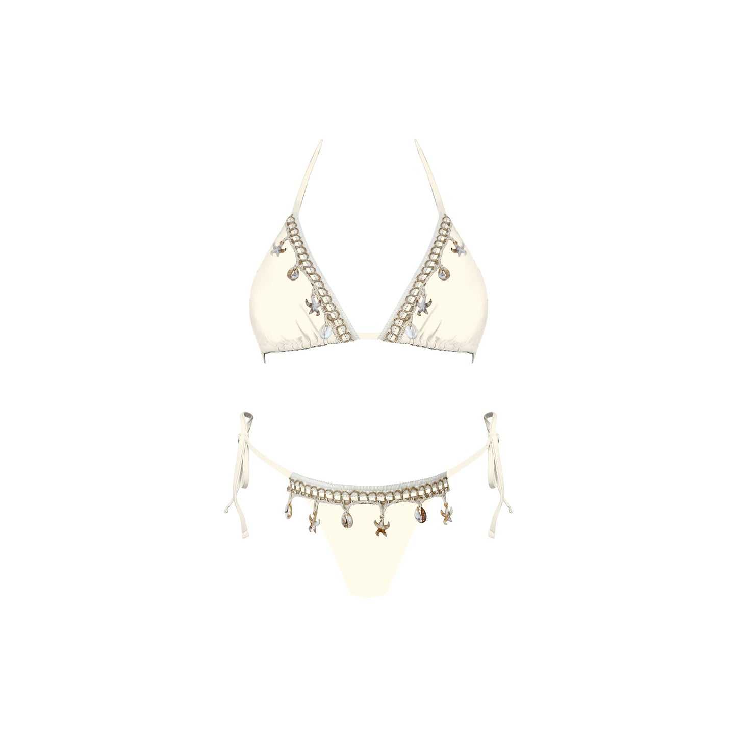 Midsummer Bikini Set: Cream